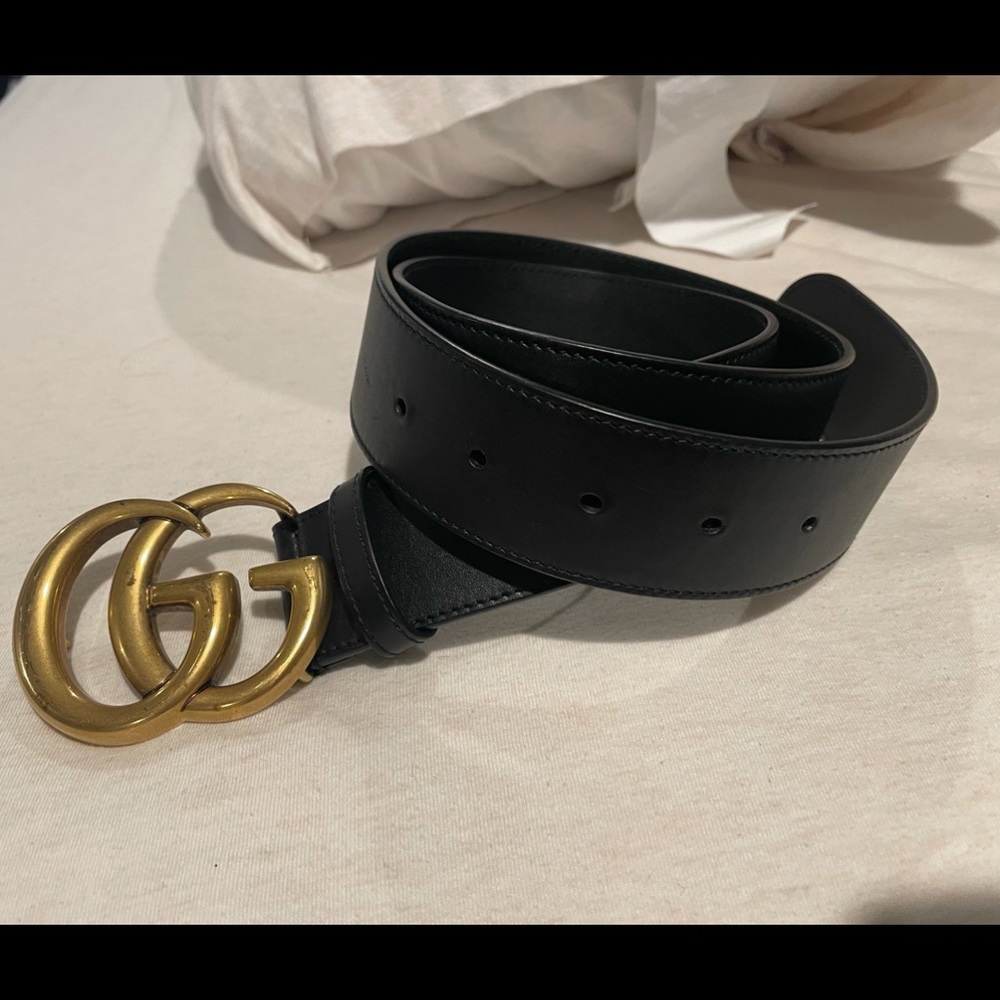 GUCCI MARAMONT BELT size 90, equivalent to US SIZE 10/SIZE 10.
